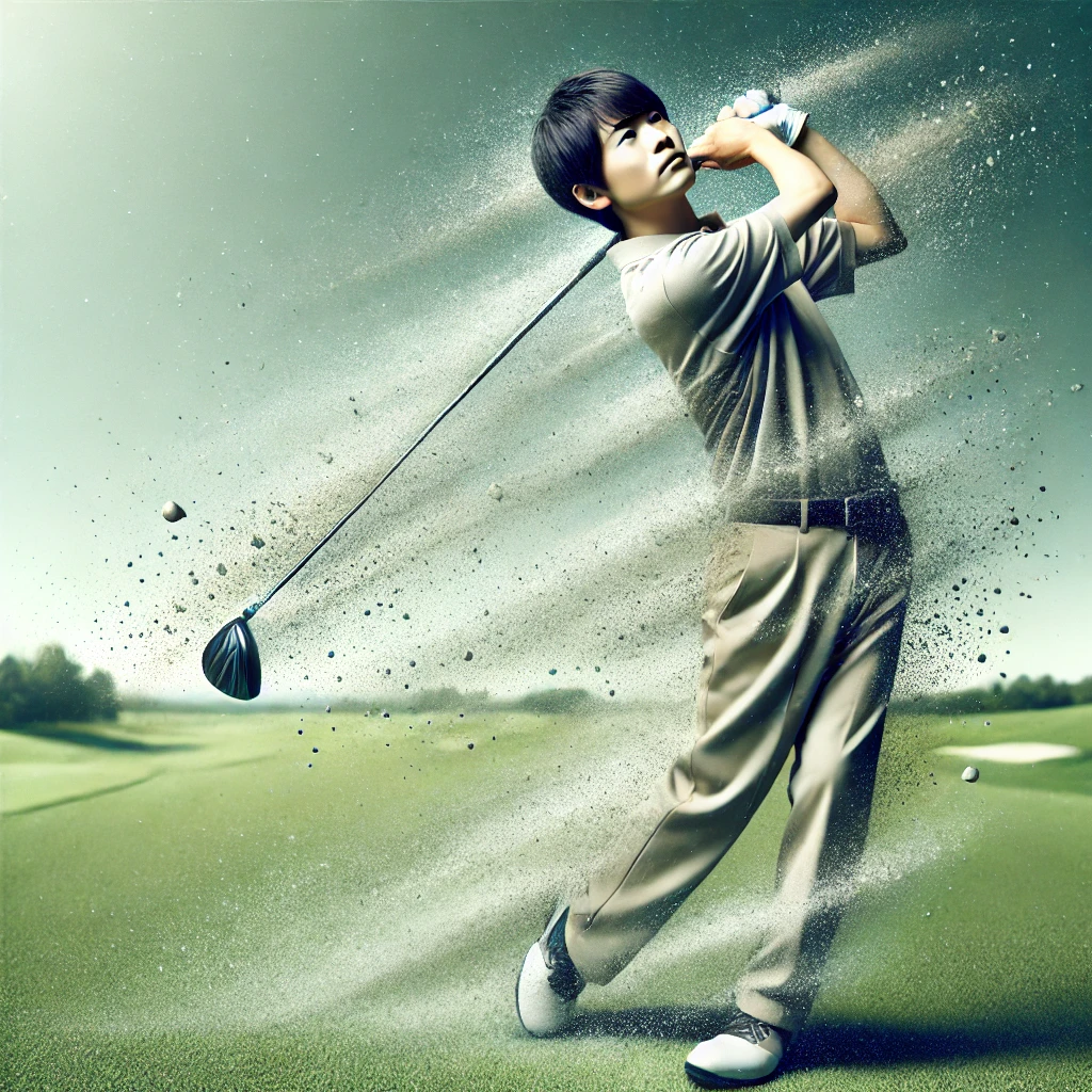 A-detailed-photo-realistic-image-of-a-Japanese-golfer-performing-a-smooth-controlled-swing-without-keeping-the-club-in-their-hand-at-all-times.-The-i.webp